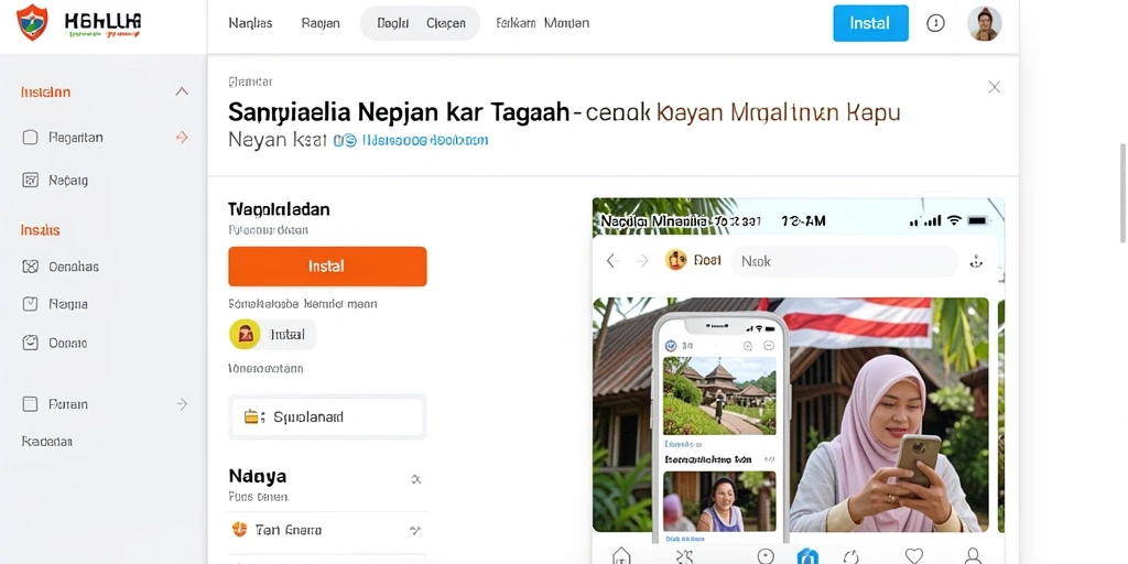 Tampilan antarmuka yang user-friendly dan menarik.