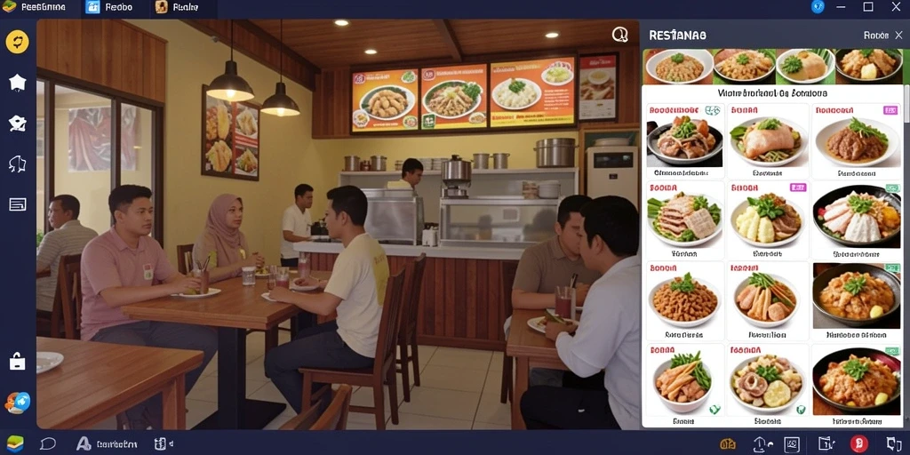 Tampilan antarmuka yang menarik dan user-friendly.
